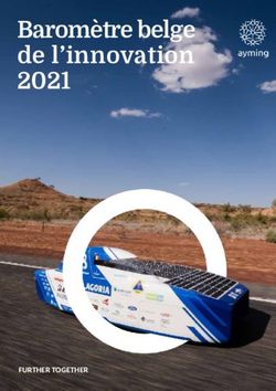 Barom&egrave;tre belge de l'innovation 2021 - FURTHER TOGETHER - Ayming
