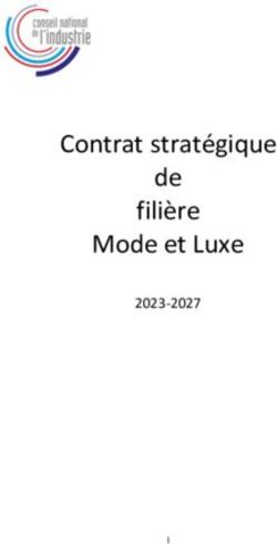 Contrat strat&eacute;gique de fili&egrave;re Mode et Luxe 2023-2027