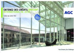 OBTENEZ DES CRÉDITS BREEAM INTERNATIONAL NC 2016 - Grâce au verre AGC MISE À JOUR 2021