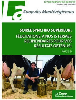 Coop des Mont&eacute;r&eacute;giennes - F&Eacute;LICITATIONS, &Agrave; NOS 15 FERMES R&Eacute;CIPIENDAIRES POUR VOS R&Eacute;SULTATS OBTENUS ! - La Coop des Mont&eacute;r&eacute;giennes