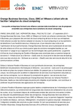 Orange Business Services, Cisco, EMC et VMware s'allient afin de faciliter l'adoption du cloud computing