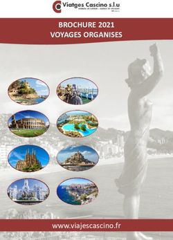 BROCHURE 2021 VOYAGES ORGANISES - www.viajescascino.fr - Viatges Cascino