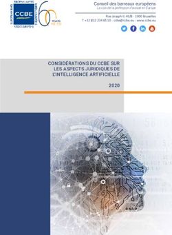 CONSIDÉRATIONS DU CCBE SUR LES ASPECTS JURIDIQUES DE L'INTELLIGENCE ARTIFICIELLE 2020 - Conseil des barreaux européens