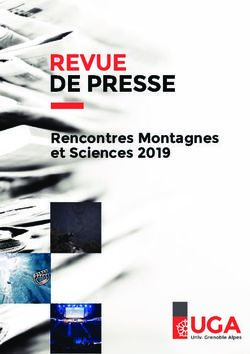 Rencontres Montagnes et Sciences 2019