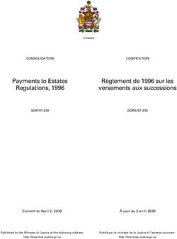 Payments to Estates Regulations, 1996