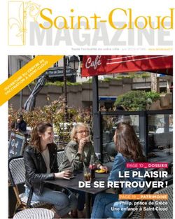 LE PLAISIR DE SE RETROUVER ! - O - Ville de Saint-Cloud