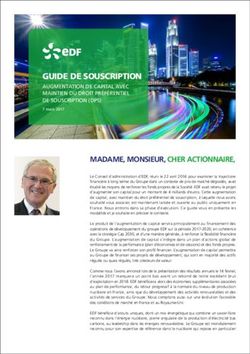 GUIDE DE SOUSCRIPTION - AUGMENTATION DE CAPITAL AVEC MAINTIEN DU DROIT PRÉFÉRENTIEL DE SOUSCRIPTION (DPS) - FNCS