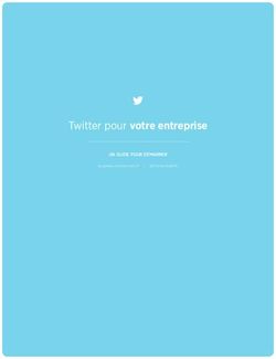 Twitter pour votre entreprise - UN GUIDE POUR DÉMARRER - Le Verger de la Corregade