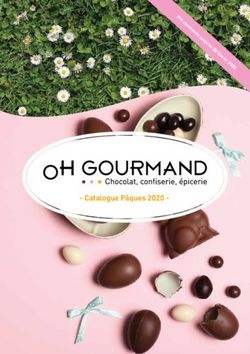 Catalogue Pâques 2020 - Agence Penrose