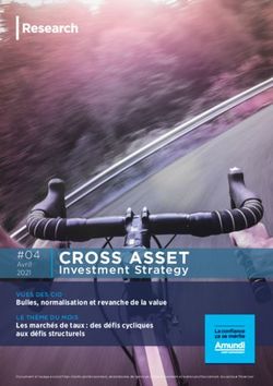 CROSS ASSET Investment Strategy - Amundi Research center