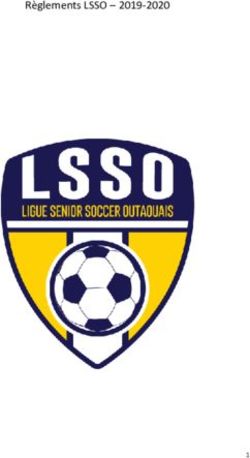 Règlements LSSO 2019-2020 - Soccer Outaouais