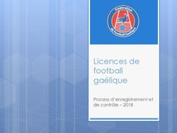 Licences de football ga&eacute;lique - Process d'enregistrement et de contr&ocirc;le 2018 - F&eacute;d&eacute;ration de Football Ga&eacute;lique