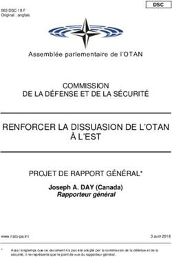 RENFORCER LA DISSUASION DE L'OTAN &Agrave; L'EST - COMMISSION DE LA D&Eacute;FENSE ET DE LA S&Eacute;CURIT&Eacute;