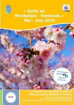 " Sortir en Mirebellois - Fontenois " Mai - Juin 2019 - Office de tourisme ...