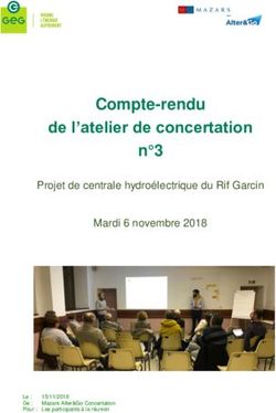 Compte-rendu de l'atelier de concertation n 3 - Projet de centrale hydroélectrique du Rif Garcin Mardi 6 novembre 2018 - Le Rif Garcin