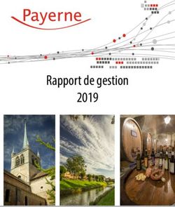Rapport de gestion 2019 - Commune de Payerne