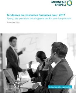 Tendances en ressources humaines pour 2017 - Aper&ccedil;u des pr&eacute;visions des dirigeants des RH pour l'an prochain Septembre 2016 - Morneau ...