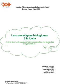 Les cosmétiques biologiques à la loupe - Mission ...