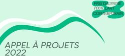 APPEL &Agrave; PROJETS 2022 - Prix Dauphine pour l'art contemporain