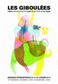 LES GIBOULÉES - BIENNALE INTERNATIONALE DU 11 AU 19 MARS 2016 - TJP de Strasbourg