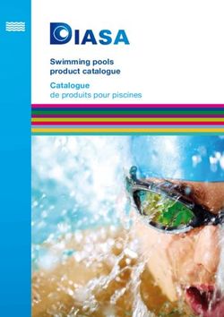 Swimming pools product catalogue Catalogue de produits pour piscines