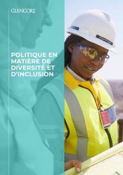 POLITIQUE EN MATI&Egrave;RE DE DIVERSIT&Eacute; ET D'INCLUSION