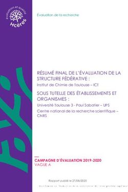 RÉSUMÉ FINAL DE L'ÉVALUATION DE LA STRUCTURE FÉDÉRATIVE : Hcéres