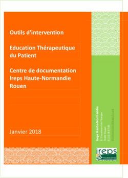 Outils d'intervention Education Thérapeutique du Patient Centre de documentation Ireps Haute-Normandie Rouen Janvier 2018