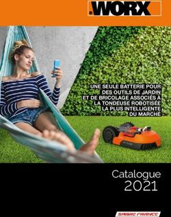2021 Catalogue - UNE SEULE BATTERIE POUR DES OUTILS DE JARDIN ET DE BRICOLAGE ASSOCIÉS À LA TONDEUSE ROBOTISÉE LA PLUS INTELLIGENTE DU MARCHÉ ...