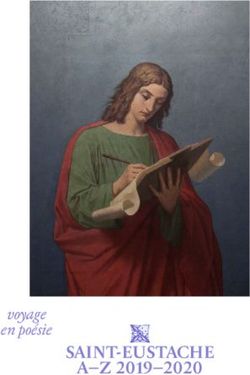 SAINT-EUSTACHE A-Z 2019-2020 - voyage en poésie