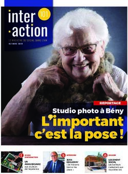 L'important c'est la pose ! 101 - magazine Interaction