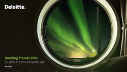Banking Trends 2022 Le d&eacute;but d'une nouvelle &egrave;re - Deloitte