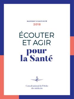 Pour la Sant&eacute; &Eacute;COUTER ET AGIR 2018 - Conseil National de l'Ordre des M&eacute;decins