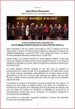 Jean-Pierre Hornecker - Cercle Magique d'Alsace