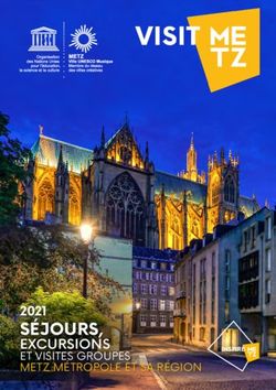 S&Eacute;JOURS, EXCURSIONS ET VISITES GROUPES METZ M&Eacute;TROPOLE ET SA R&Eacute;GION - Office de tourisme de Metz