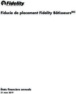 Fiducie de placement Fidelity BâtisseursMC - États fnanciers annuels 31 mars 2019