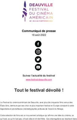 Tout le festival d&eacute;voil&eacute; !