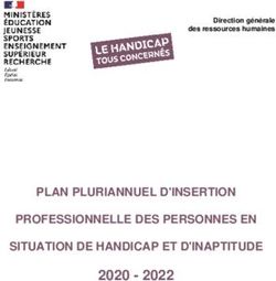 PLAN PLURIANNUEL D'INSERTION PROFESSIONNELLE DES PERSONNES EN SITUATION DE HANDICAP ET D'INAPTITUDE - Direction générale des ressources humaines ...