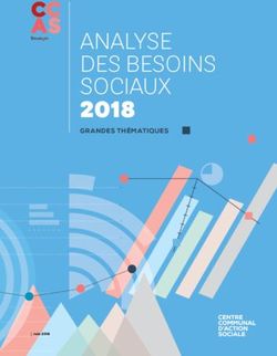 2018 ANALYSE DES BESOINS SOCIAUX - GRANDES THÉMATIQUES - Besancon.fr