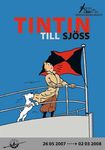 La table d'orientation Tintin et la mer