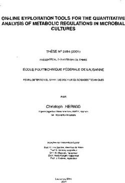 ON-LINE EYPLOITATION TOOLS FOR THE QUANTITATIVE ANALYSE OF METABOLIC REGULATIONS IN MLCROBLAL CULTURES