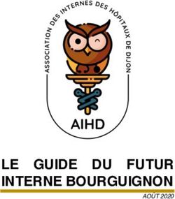 LE GUIDE DU FUTUR INTERNE BOURGUIGNON - AOÛT 2020 - futurs internes (le guide)