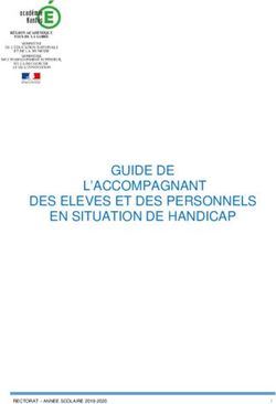 GUIDE DE L'ACCOMPAGNANT DES ELEVES ET DES PERSONNELS EN SITUATION DE HANDICAP