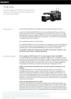 PDW-680 Caméra d'épaule XDCAM HD dotée de trois capteurs CMOS Exmor 2/3"et enregistrant au format Full HD/SD - pro.sony