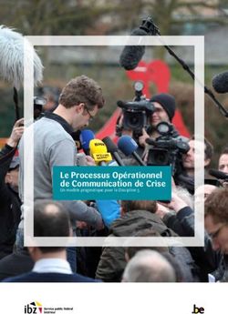 Le Processus Opérationnel de Communication de Crise - Un modèle pragmatique pour la Discipline 5
