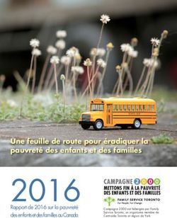 2016 Une feuille de route pour &eacute;radiquer la pauvret&eacute; des enfants et des familles
