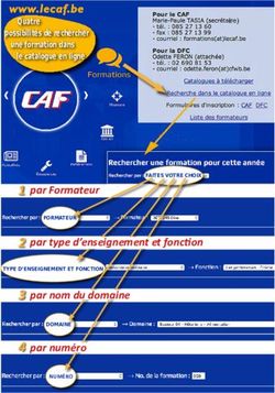 Par Formateur par type d'enseignement et fonction par nom du domaine par numéro - CAF