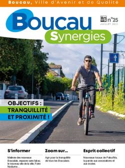OBJECTIFS : TRANQUILLIT&Eacute; ET PROXIMIT&Eacute; ! - Boucau