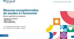 Mesures exceptionnelles de soutien à l'économie - Mesures applicables aux employeurs - Reports de cotisations - Exonération - Aide au paiement ...