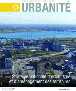 Strat&eacute;gie nationale d'urbanisme et d'am&eacute;nagement des territoires - AUTOMNE 2021